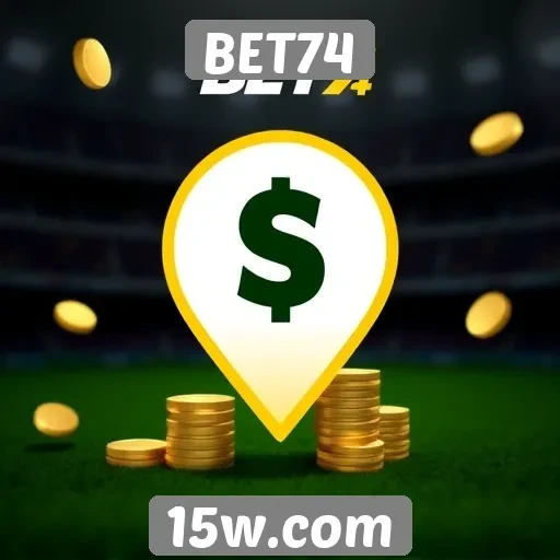 Métodos de pagamento aceitos no site BET74