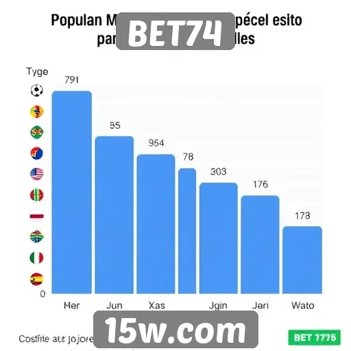 Estatísticas de jogos mais populares no BET74